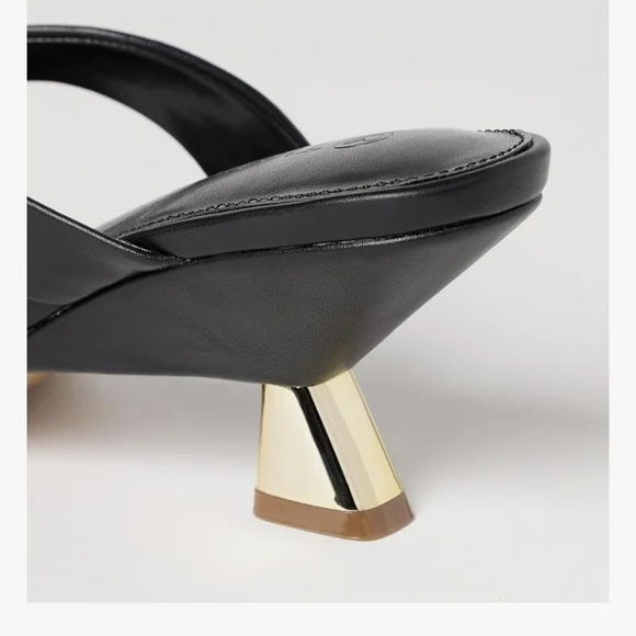 The Drop Women's Dakota Thong Scupted Heel Sandal #912, 913, 914 - Picture 12 of 14